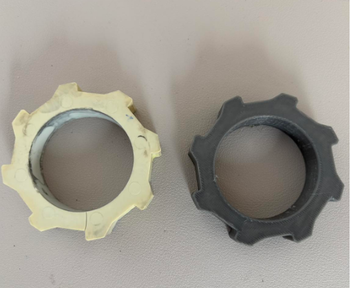 Beispiel: mittlere Komplexität (Zahnrad/Gehäuseteil/)